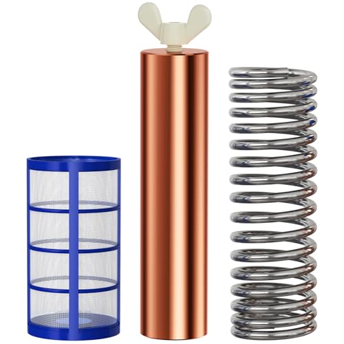 Troxlly Pool Ionizer Copper Replacement Kit (Enhanced Thickened Copper Rod) - Replacement Copper Anodes 4.13 x 0.98 Inch Universal Fit for Solar Ionizer Complete Set with All Accessories