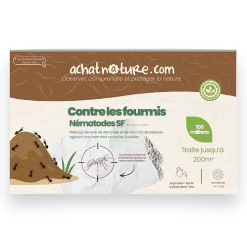 Nématodes SF contre fourmis, l'excellence de la biotechnologie pour grand jardin