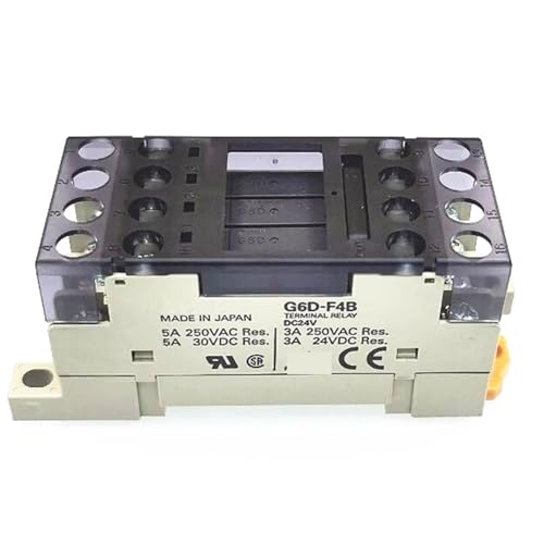 Relé G6D-F4B DC24V Omron original bloque de terminales de 24V DC con 2 piezas