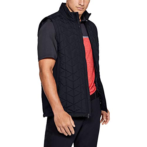 Under Armour Coldgear Reactor Elements Hybrid Vest, Black (001)/Black, X-Large