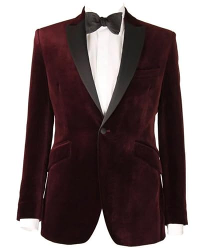 Blazer en velours habillé Kromoc veste idéale pour fêtes et réunions