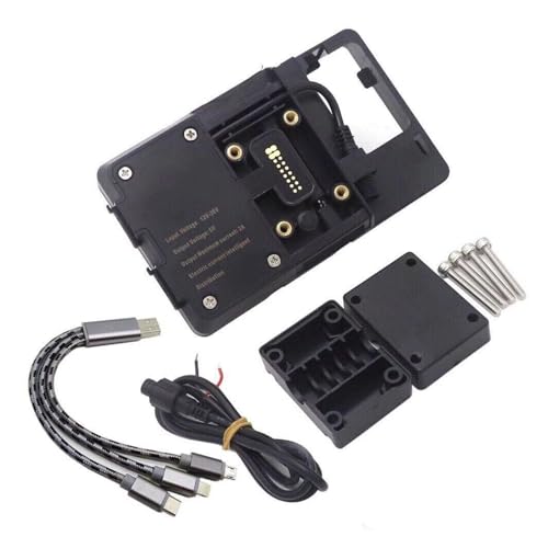 Support plaque GPS et téléphone moto anti-vibration pour cockpit de BMW F850GS