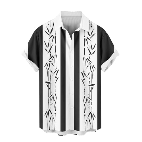 Mens Short Sleeve Cuban Guayabera Shirt Casual Summer Beach Button Down Shirts Vintage Mexican Tee Tops4