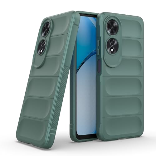 ESTH® Liquid Silicone Case for Oppo A60 4G with Anti-Germ Protection, Anti-Scratch Soft Microfiber Lining - Image 4