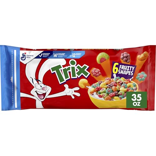Image of Trix, Cereal, Fruit Flavored Corn Puffs, 35 oz