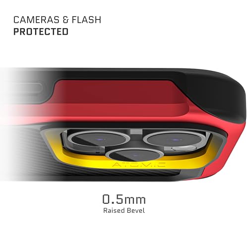 Coque iPhone 16 Pro Ghostek Atomic en aluminium aramide compatible MagSafe