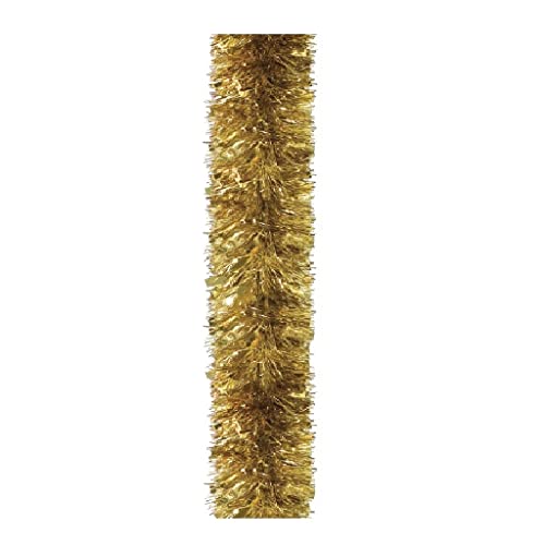 Christmas Magic Tinsel Garland Thick 2mx10cm Gold