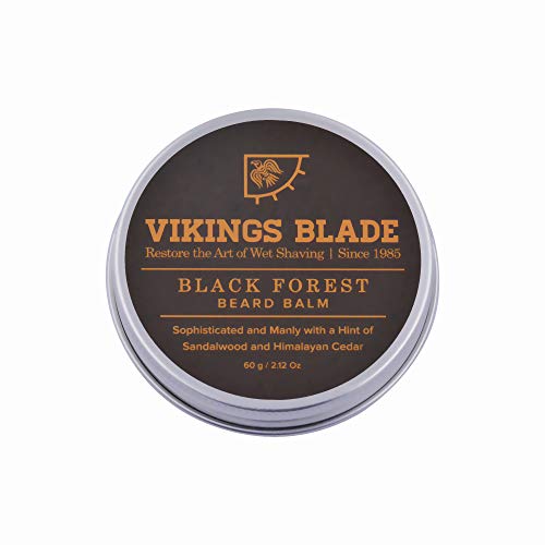VIKINGS BLADE Beard Balm, Black Forest (Sandalwood + Himalayan Cedar)