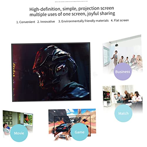 Pantalla de proyector portátil y plegable para exteriores miniatura 6