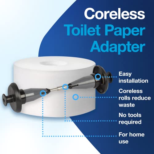 Tork Coreless Spindle Adapter for Toilet Paper Holders, 2 Count - image 4