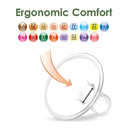 Image of Maymom Pump Parts Compatible with Bellababy Double Electric Bellababy MiniO (17mm)