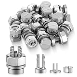 Hicarer 60 Pack Split Bolt Connectors, Electrical Wire Connectors for Fence, Grounding and Jumper Cables...