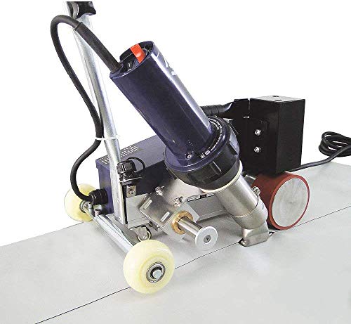 WELDY 230V RW3400 Roofer Plastic Hot Air Welder 40mm Width Nozzle for Roof Welding with Free Overlap Heat Gun Kit