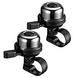 ROCKBROS Bike Bell Classic Bicycle Bell Loud Sound Mountain Bike MTB Bells Bell for Bike Ring Bell for Adults for 0.82-0.86in/21-22mm Bike Handlebars…