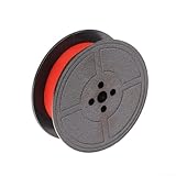 Red and Black Typewriter Ribbon 5 Meter, Nylon Printer Ribbon 12.7mm Width for OKI ML80/ML81/ML82/ML83/M2600, High-Density 66 Ink Spool Replacement