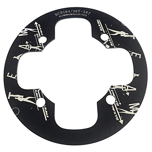 Upanbike Mountain Bike Chainring Guard Bcd 104Mm Aluminum Alloy Chainring Protector Cover For 32~34T Bicycle Chainring Sprockets #TOP2