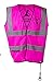 Produktbild Out of the Blue 932091 - Warnweste mit Flaschenöffner und -halter, neonpink, Einheitsgröße