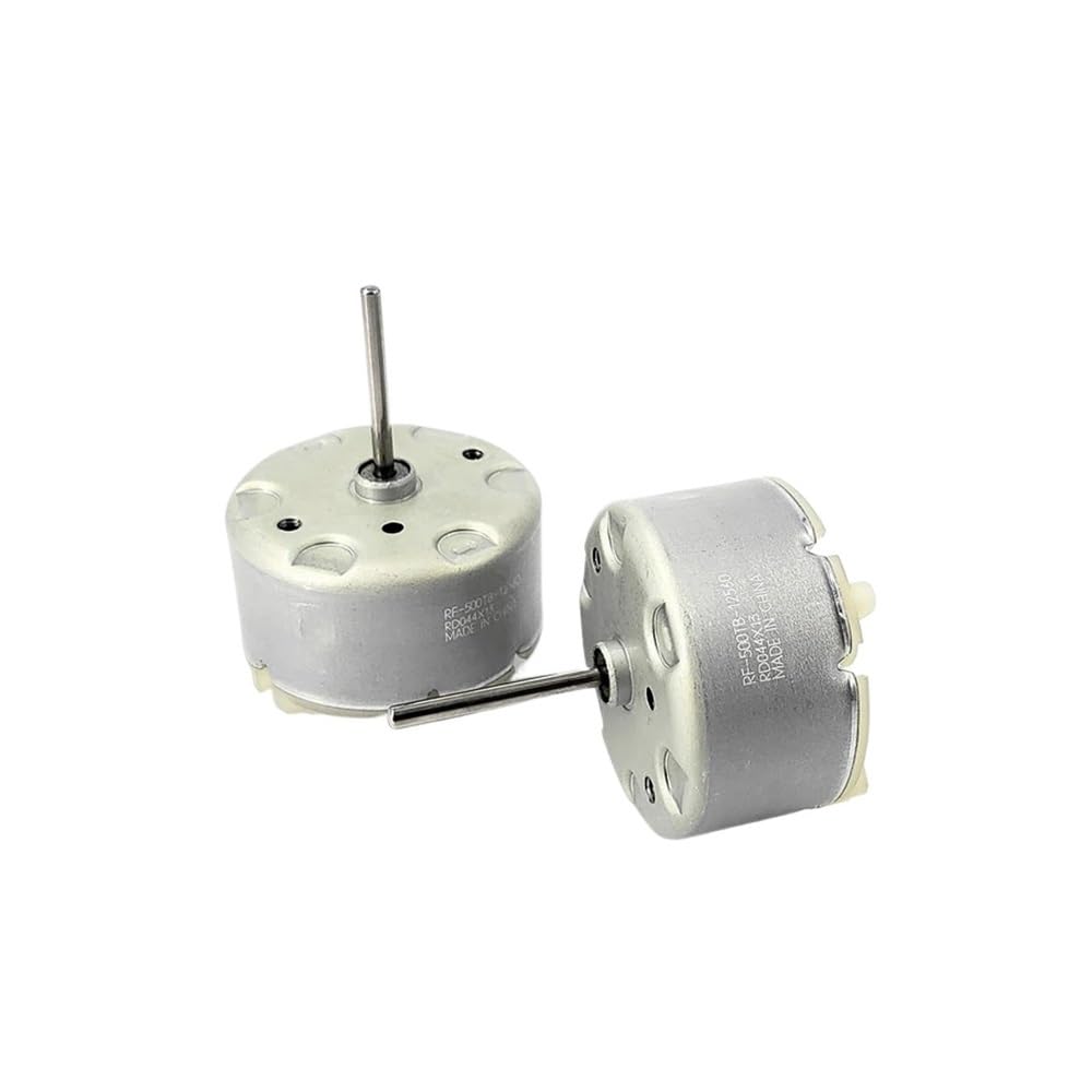 POWTAXBJGD RF-500TB-12560 Electronic Starter DC 6V-12V 9V 5500RPM Precious Metal Brush Long Shaft Round Electronic Starter 32MM