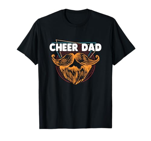 Cheer Dad Cheerleader pour la fête des pères T-Shirt