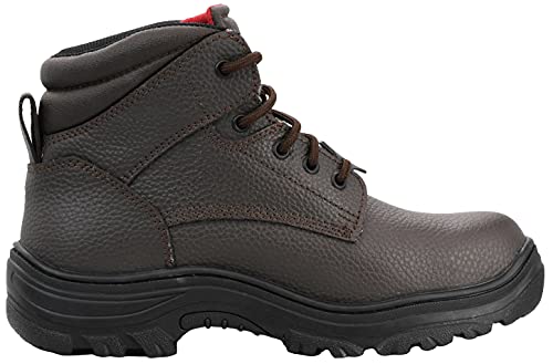 Skechers Men's Burgin-Tarlac Industrial Boot Chocolate 9 - Thumbnail 6