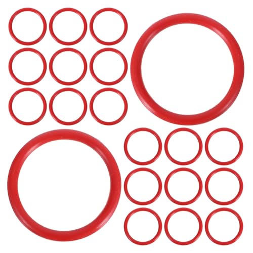 FONDOTIN Juntas de Silicona de Repuesto para Máquina de Café Expreso, 20 Piezas, Anillos de Sellado Resistentes a Altas Temperaturas, Compatibles con Modelos Eabi, Eam, Eca, Serie