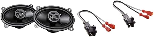 Miniatura 6 de Hifonics ZS46CX Zeus - Altavoces coaxiales para automóvil (negro, par) - Altavoces coaxiales de 4 x 6 pulgadas, 200 vatios, audio de coche de 2