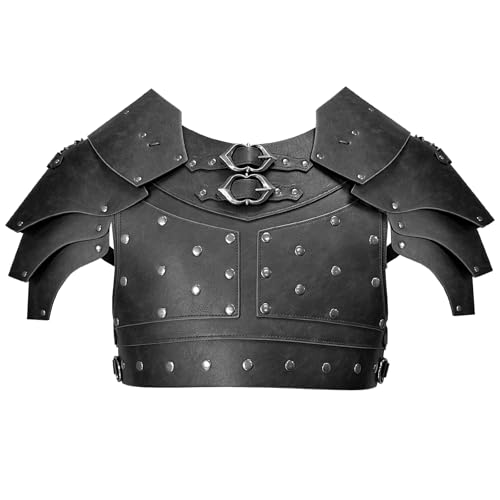 Armure de poitrine médiévale ajustable pour éviter les costumes rigides