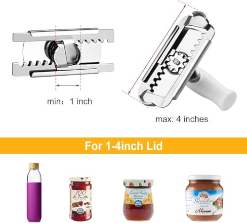 Image of Styxon Jar Opener for Weak Hands, Lid Opener-Powerful Lid and -Quick Opening Tool for Cooking & Everyday Use, Wrench for Seniors Arthritis Elderly to Open Jar Easily | Multicolor