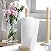 KitchLife Wooden Paper Towel Holder Countertop - Solid Freestanding Paper Towel Dispenser Stand with Anti-Skid Base
