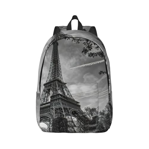 Mochila para enfermera con estampado de Torre Eiffel ideal como bolso de mano para mujer