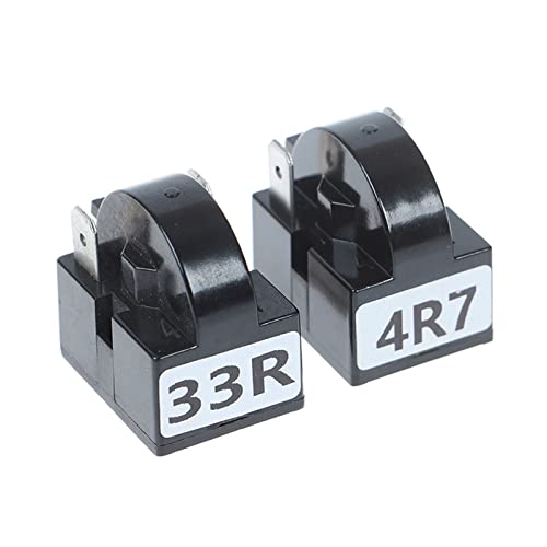 Relé de arranque PTC de 2 pines 15R para compresor de refrigerador y congelador 5