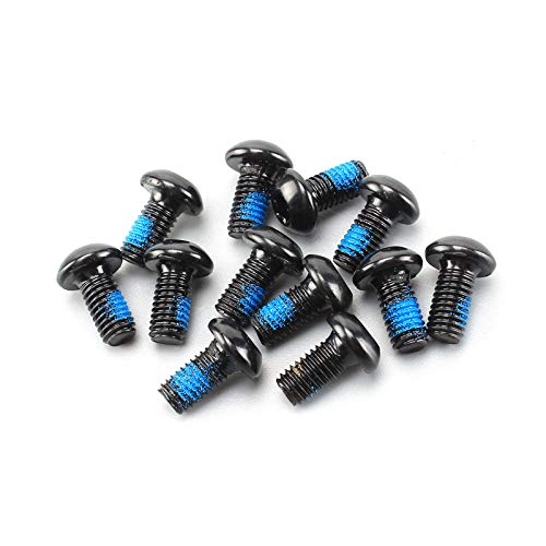 Zoom Hydraulic Disc Brakes Mountain Bike Sets Mtb Front & Rear Set With Floating Disc Rotor 160Mm & Color Bolts (Black) #TOP3