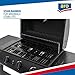 aro Gasgrill mit 3 Edelstahlbrennern, 7.5 kW Leistung, fahrbar, Ablagetisch, Stahl, schwarz