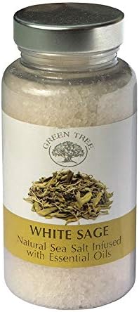 GREEN TREE CANDLE 5055280604153 White Sage Sea Salt Aroma Burner
