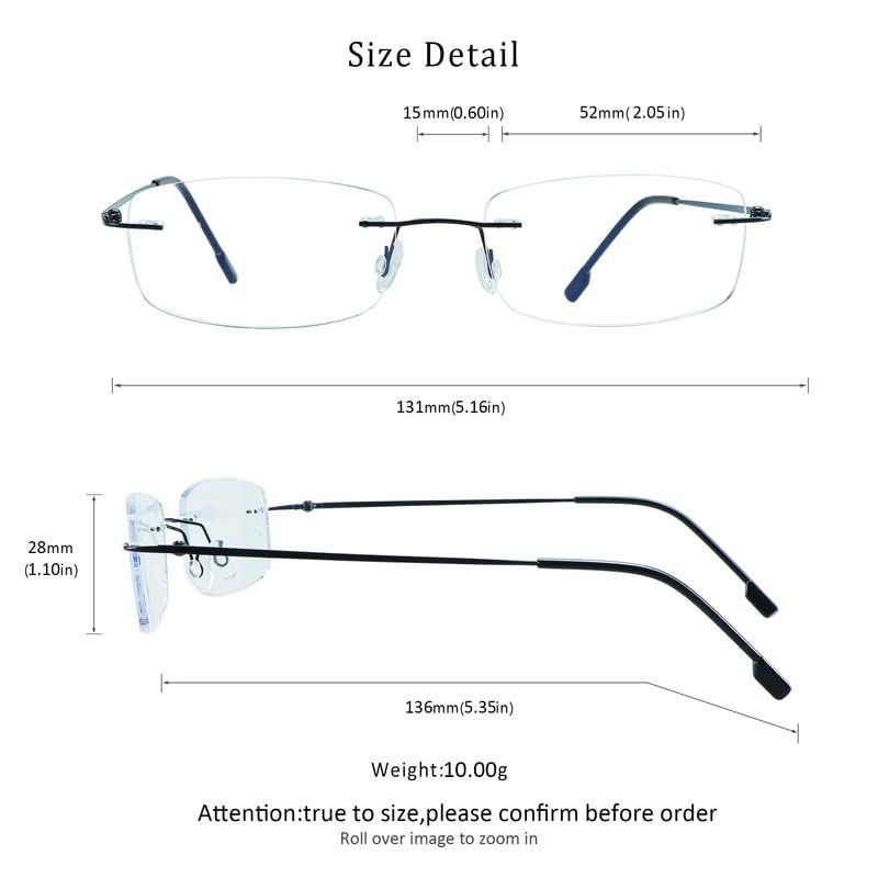 Image of YEIN Blue Light Blocking Glasses, Anti Eyestrain, TV Glasses for Women Men