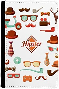 DIYthinker Guitar Music Fresh Food Glasses Passport Holder Notecase Burse Wallet Cover Card Purse image 2