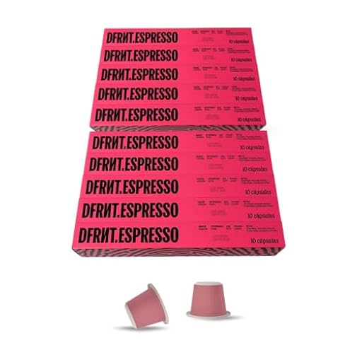 DFRNT - Cápsulas De Café Especialidad Colombia Compatibles con Nespresso Biodegradables - Notas Dulces Cremosas Espresso Intenso - Tueste Medio | Ya disponible en tu tienda friki favorita! En mundofriki.es!