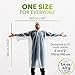 ZENO Disposable Rain Ponchos for Adults - Clear Ponchos with Sleeves & Hood, Compact and Clear, Emergency Poncho - Rain Poncho - Ponchos Adult - Travel Rain Poncho Hiking, Camping - (Pack of 4)