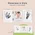 KeaBabies Baby Hand and Footprint Kit and Baby Handprint and Footprint Kit for Newborn Boys & Girls - Personalized Baby Foot Printing Kit for Newborn - Inkless Hand and Footprint Maker Baby Kit