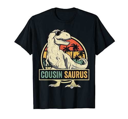 Cousinsaurus T Rex Dinosaur Cousin Saurus Boy Family T-Shirt