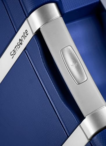 Samsonite S'Cure - Spinner M Koffer, M (69 cm), 79 L, Blau (Dark Blue)