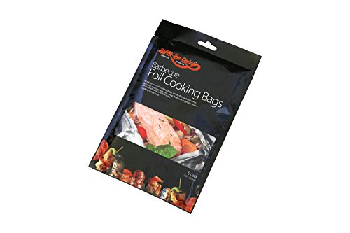2 Packs X Bar-Be-Quick Foil Cooking Bags. Each pack contains 5 bags! Simply fill and cook. Ideal for cooking tasty meat, fish, vegetables on the barbecue or in the oven