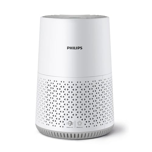 Image of Philips Connected air purifier 600, up to 44 m,19dB(A)*, White | CADR 170 m /h, HEPA NanoProtect captures 99.97% of particles*, ultra-quiet, energy efficient, App Air+ (AC0651 /10)