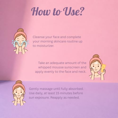 Image of Aegte Korean Skin Brightening Whipped Mousse Sunscreen SPF 70++