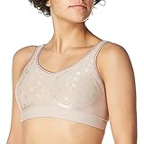 Bali Comfort Revolution Wireless Bra, ComfortFlex Fit Full-Coverage Wirefree Bra for Everyday...