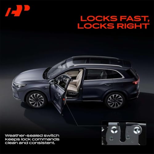 Image of A-Premium Front Right Passenger Side Door Lock Actuator | Compatible with Chrysler PT Cruiser 2005-2008 Convertible