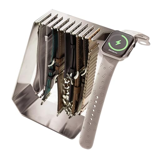 Organizador de correa de reloj para Apple Watch y soporte de escritorio en acero inoxidable