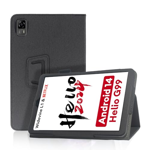 Headwolf FPad5 Pro/FPad 5 �^�u���b�g�p �P�[�X �^�u���b�g�J�o�[ �ی�P�[�X 8�C���` �yHUKWIMO�z �X�^���h�@�\�t�� ���C�z�� ���^ ���y�� �S�ʕی� ����PU �X�N���b�`�΍� ���U�[ �ω��� �ϋv�� Headwolf F