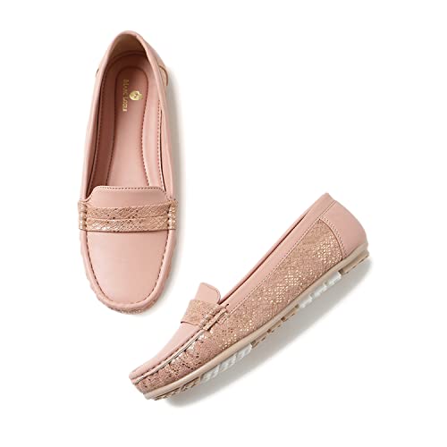 Image of Marc Loire Women Comfortable Slip On Flat Loafer Ballet; Casual and Formal Footwear