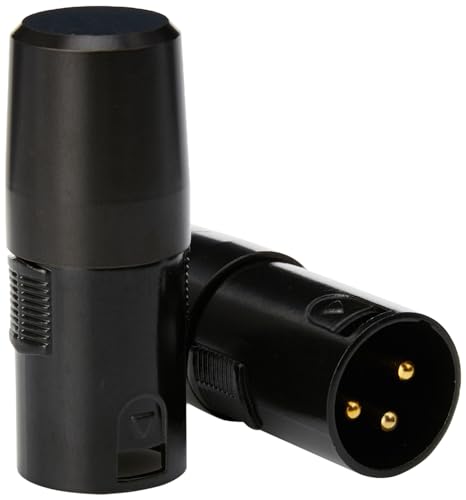 PULSE 3‑Pin XLR DMX Terminator (2 Pack), 110Ω DMX512 Signal Terminator for Lighting Fixtures, All‑Metal Housing - Image 2